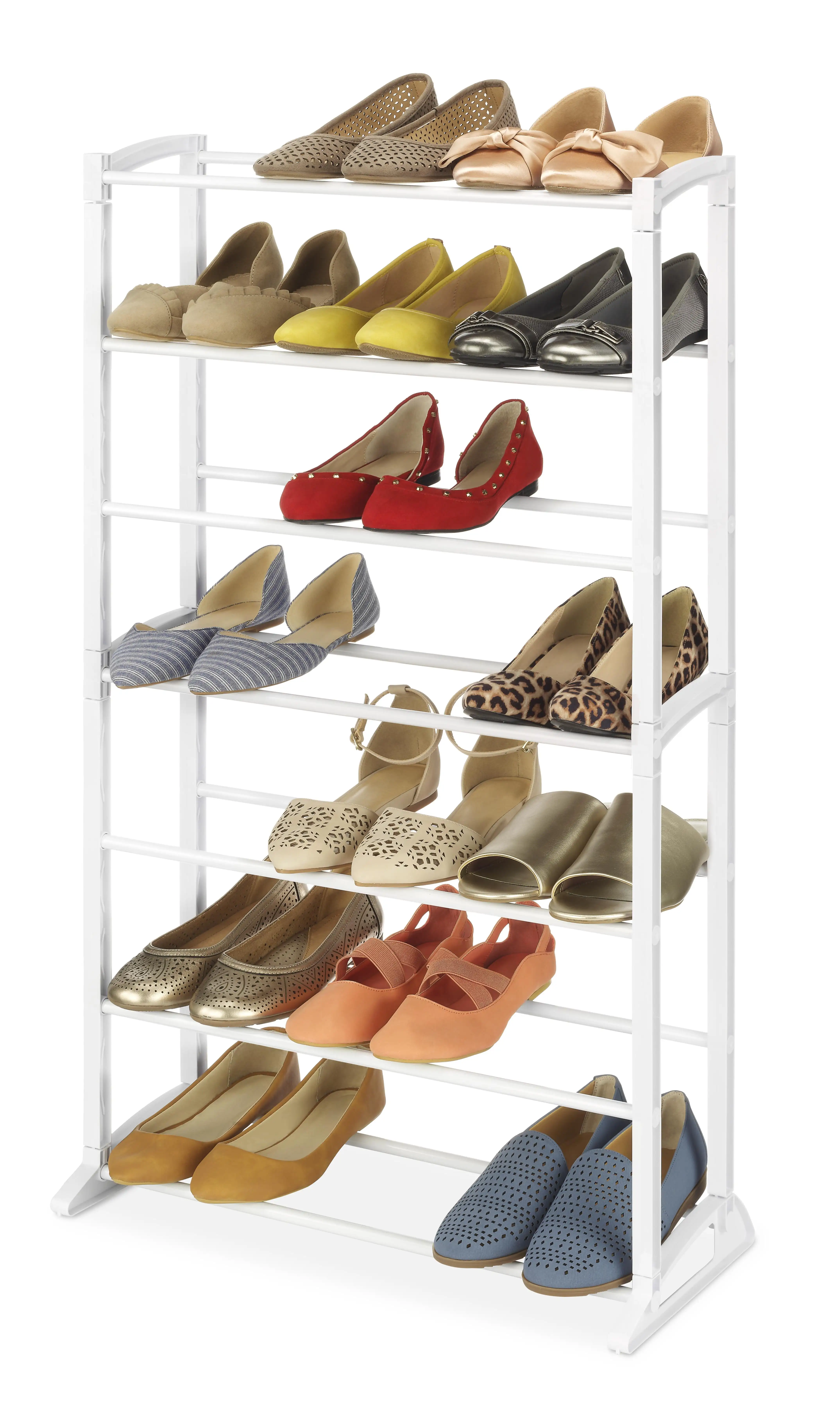 

Shoe Rack - 21-Pair - White