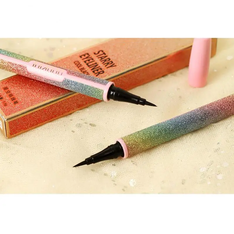 Liquid Eye Liner Quick Eyeliner Pen 2 Colors Eye Cosmetics Women Eyeliner Ultra-fine Brush Best Waterproof Long Lasting