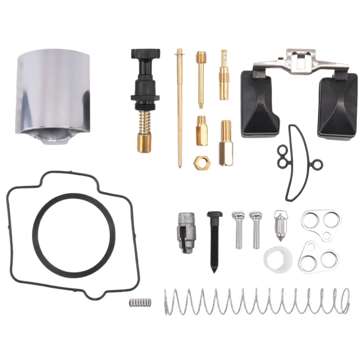 Compatible Motorcycle Scooter UTV ATV Carburetor Repair Rebuild Kits for Pwk 35mm 36mm 38mm 40mm 42mm Beyond Engine