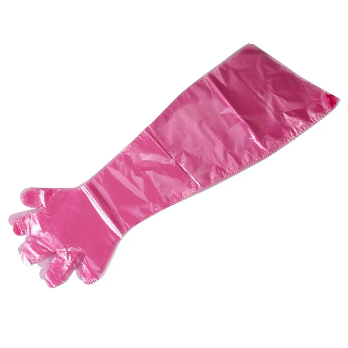 

50 PCS Long Arm Gloves Artificial Elasticity Examination Farm
