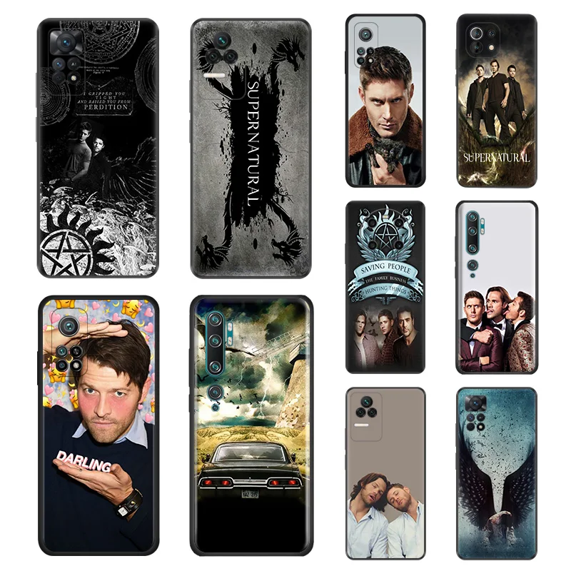 

Phone Case For Redmi Note 12 12s 11 11S 10 4G Lite 10S Note10 Pro 9 9T 8 8T 7 9S Sam Supernatural Camera Protective Cover