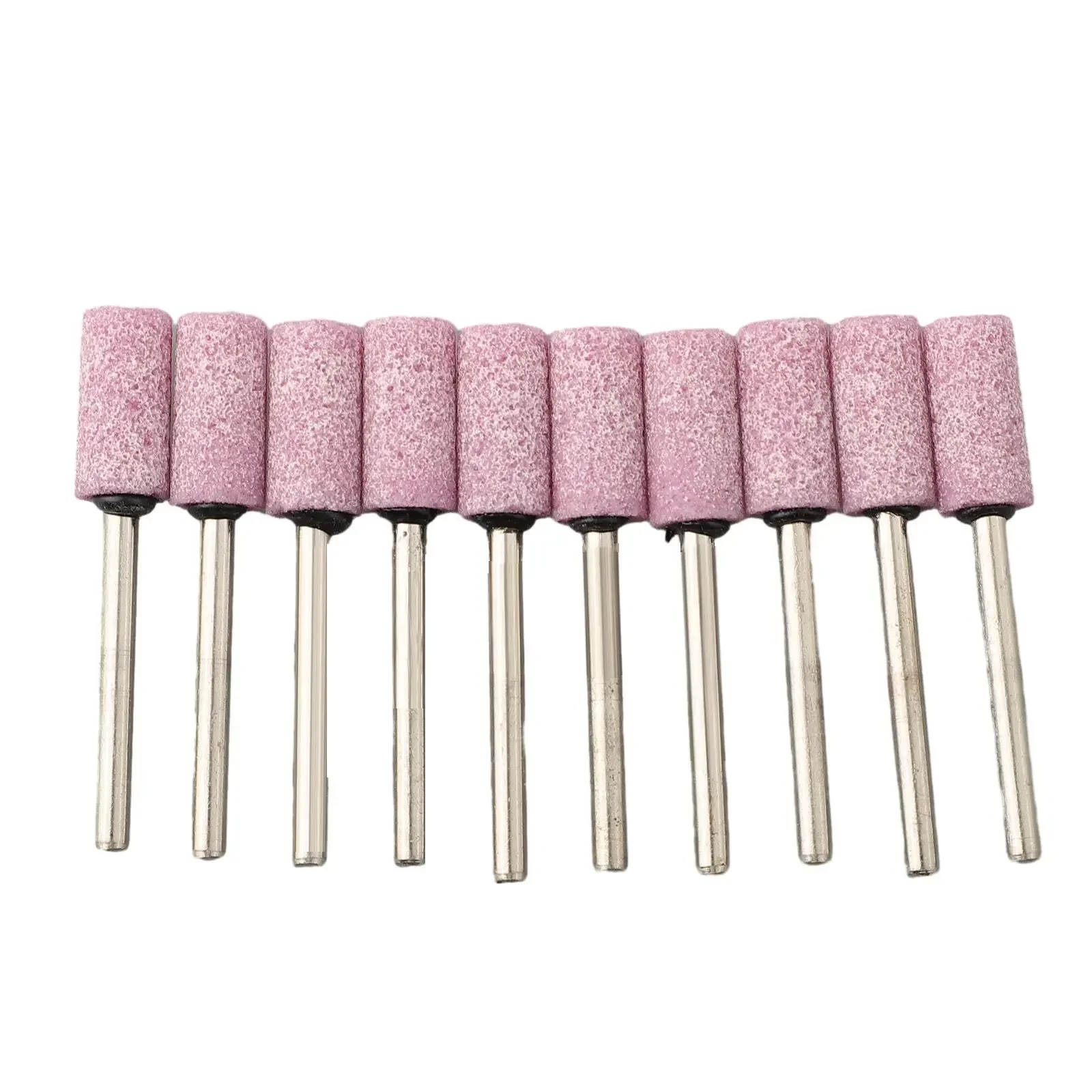10pcs 3*8mm Drill Grinding Head Tool Assorted Ceramic Mounted Point For Mini Drill Rotary Tools Abrasive Mounted Stone