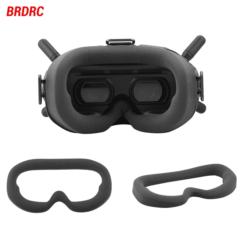Cubierta de máscara facial de esponja para DJI FPV COMBO/AVATA Eye Pad, solo para gafas V2, Material agradable para la piel, accesorios para Drones
