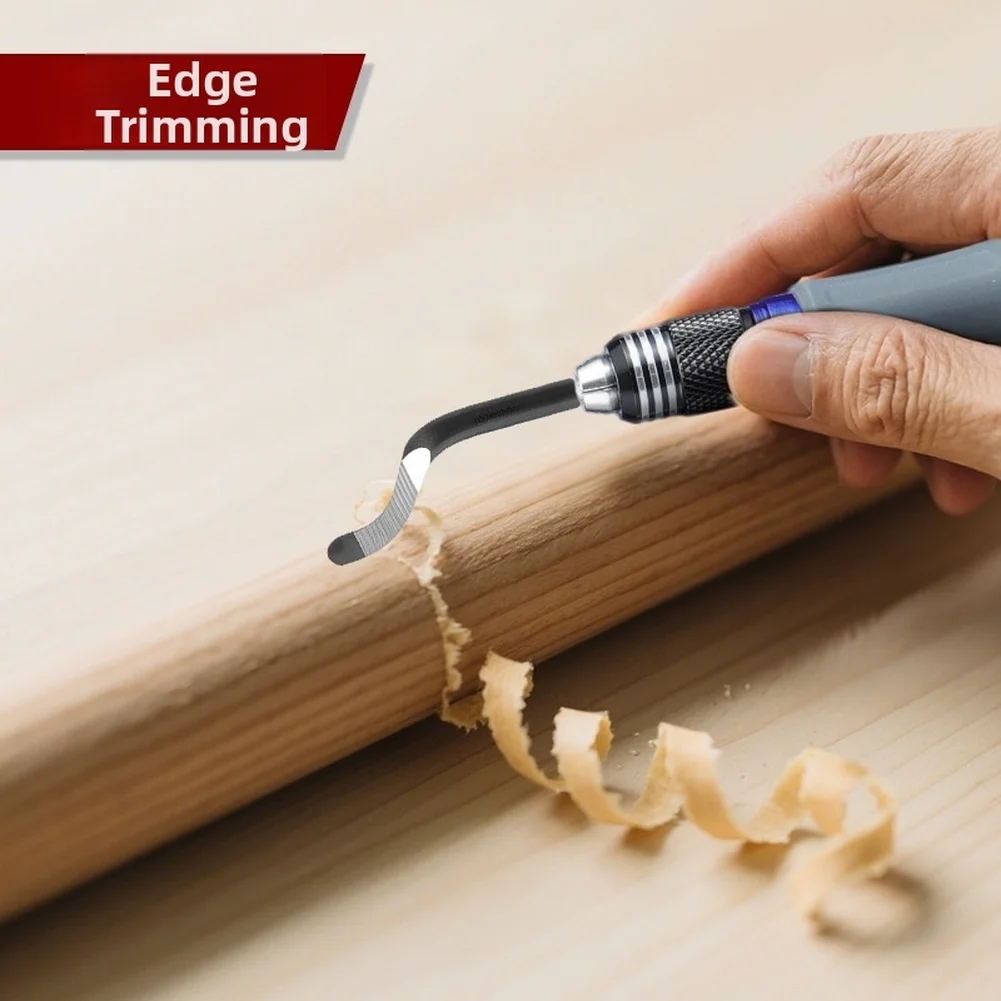 

Инструмент для снятия заусенцев, алюминиевая ручка со сменными лезвиями для металла, пластика, деревообрезки, деревообрабатывающие инструменты