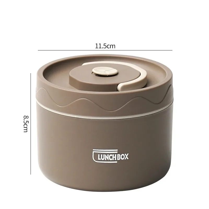 Microwavable Portable Insulated Food Container Lunch Box Stainless Steel Bento Box Insulated Leakproof Thermal Lunch Bag Set - view 4
