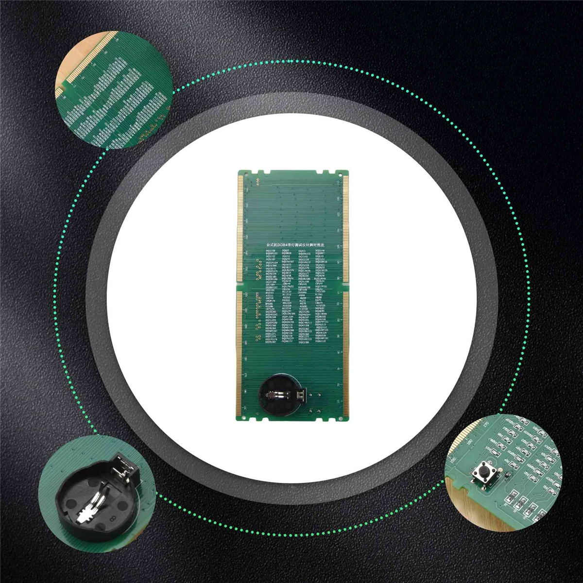 Hot New DDR4 Test Card RAM Memory Slot Out LED Desktop Motherboard Repair Analyzer Tester