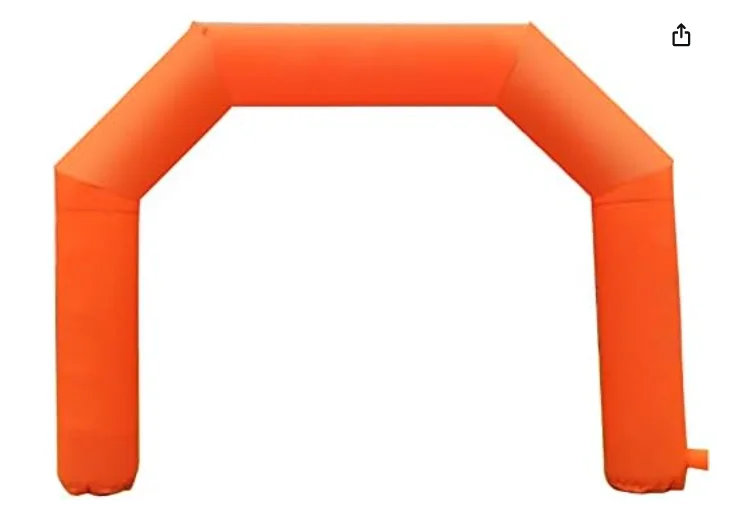 Outdoor Inflatable Arch Inflatable Archway Inflatable Start Finish Line Racing Arch for Race Outdoor Advertising Commerce (orang