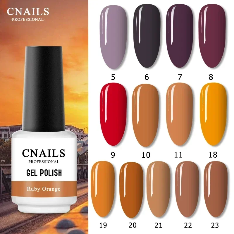 Cnalis New Regular Gel Nail Polish per Nail Art UV LED Gel Lamp smalto per unghie Base Top Coat Soak Off lacca Nails accessori