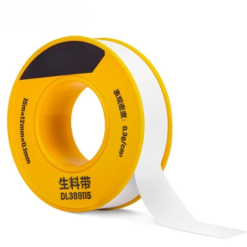 

Raw material tape Waterproof tape Sealing tape PTFE 15m * 12mm [1 roll]