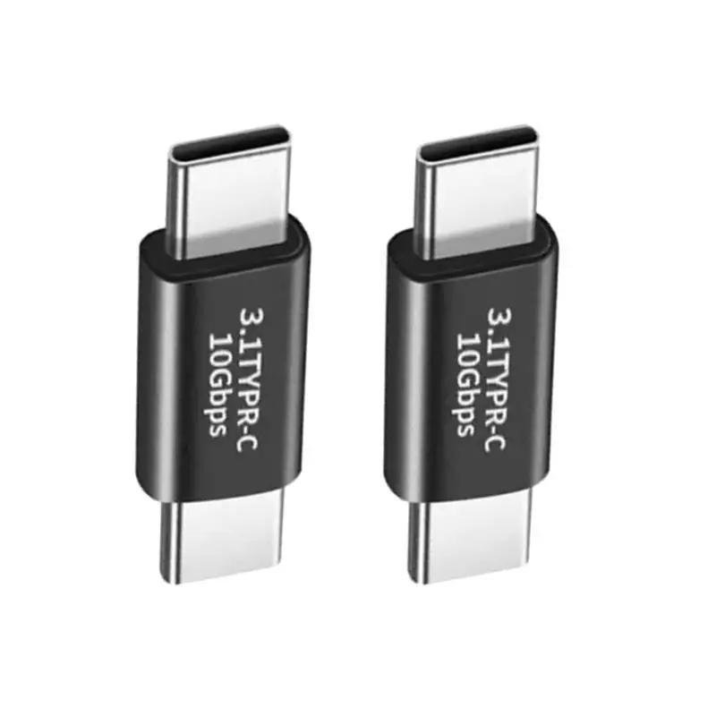 R53C USB 3.1 Type C Female to Male Connector Adaper Small Size for Efficient Data Transfer and Convenient Multiple Devices