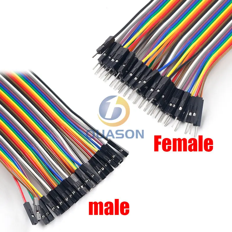 40PIN 10CM 20CM 30CM Dupont Line Male to Male + Female to Male and Female to Female Jumper Dupont Wire Cable for arduino DIY KIT