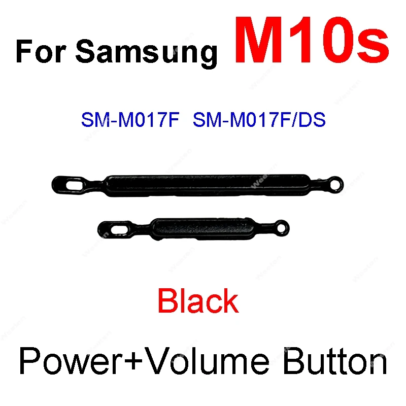 

WEETEN For Samsung Galaxy M01s M02 M04 M10s M017F MO22F MO45F M107F control up / down Volume button Power Side keys Repair Parts