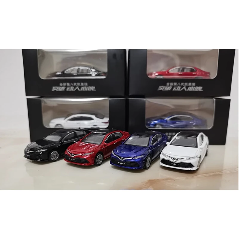 ダイキャスト 1:64 スケール GAC カムリ 8 世代合金車モデルコレクションお土産静的ディスプレイ装飾品車両ホリデーギフト