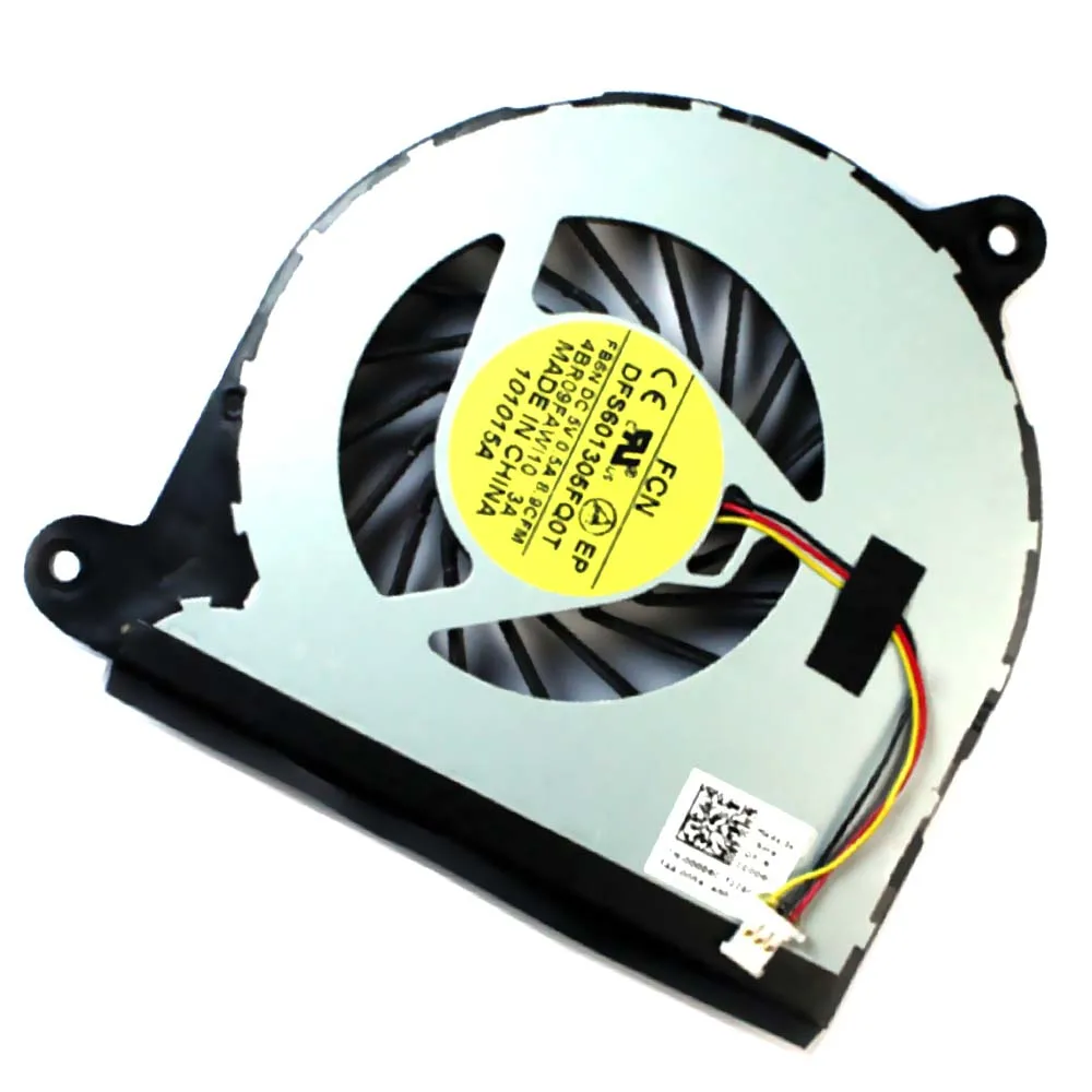 

New Original Laptop CPU Cooling Fan For Dell Inspiron 17R 5720 7720 3760 Cooler DFS601305FQ0T FB6N KSB0705HA 0D0D6C D0D6C 3Pins