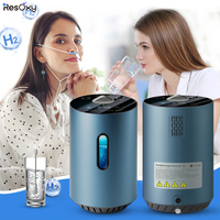 Hydrogen Oxygen Inhaler Brown Gas Generator 225ml PEM Hydrogen Water Generator Hydrogen Concentrator with Dissolved Hydrogen Rod