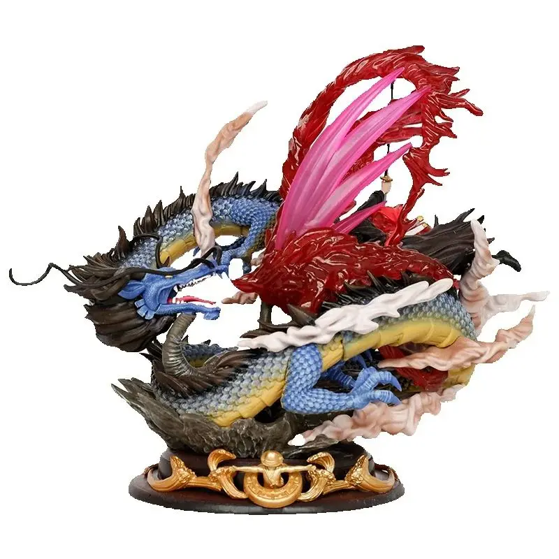 

Аниме One Piece Ghosts Island Roronoa Zoro VS Kaido Battle Ver. GK ПВХ фигурка статуя Коллекционная модель игрушки куклы подарки