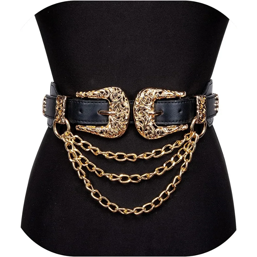 

cinturones de mujer Women Diamond Waist Belt with Shiny Rhinestone Crystal Sashes Chain, Wedding Belt Bling Bridesmaid