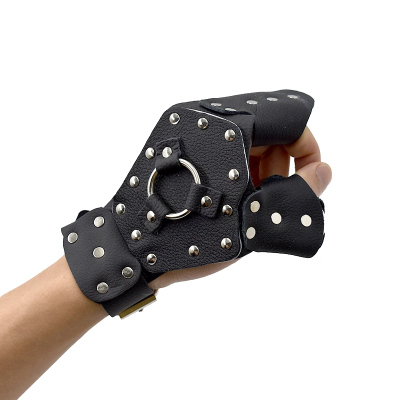 Protector de muñeca para tiro de pescado, accesorios para tiro de tirachinas, con placa de acero incluida