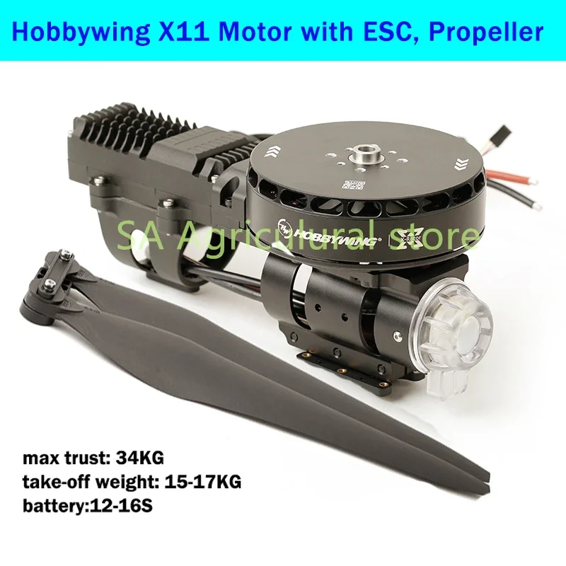 Hobby wing Brand-new X11 Power system Maximum Load 34kg for Multirotor Agricultural Spraying