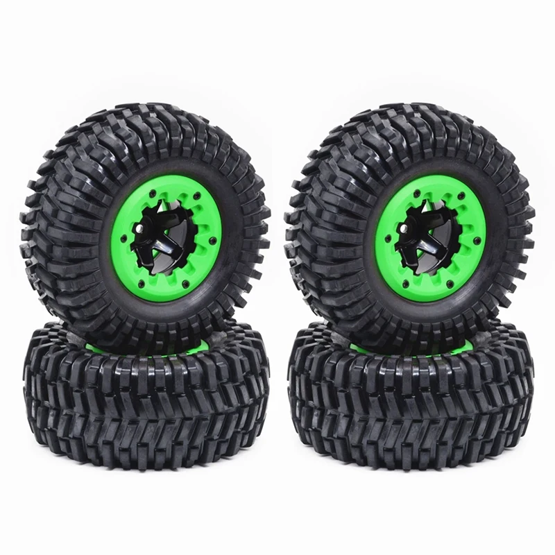 4Pcs 128Mm 1/10 Short Course Truck Tires Tire Wheel 12Mm Hex For ZD Racing DBX-10 Traxxas Slash Arrma VKAR 10SC