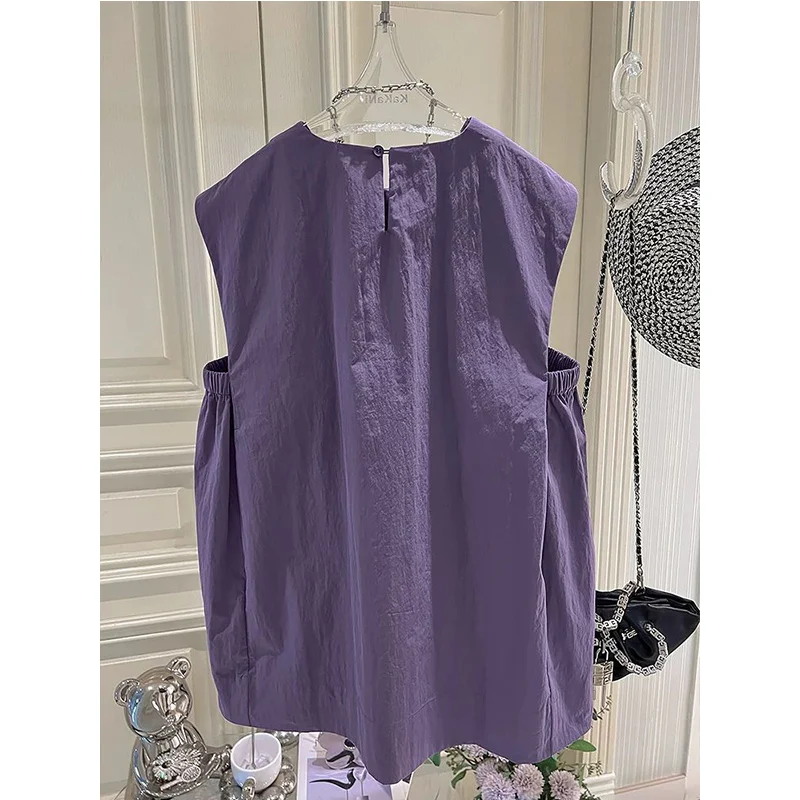 الإناث عادية الكورية بلون س الرقبة أكمام بلوزة الصيف مزاجه مطوي قمصان ملابس حريمي فضفاض البلوز تي شيرت