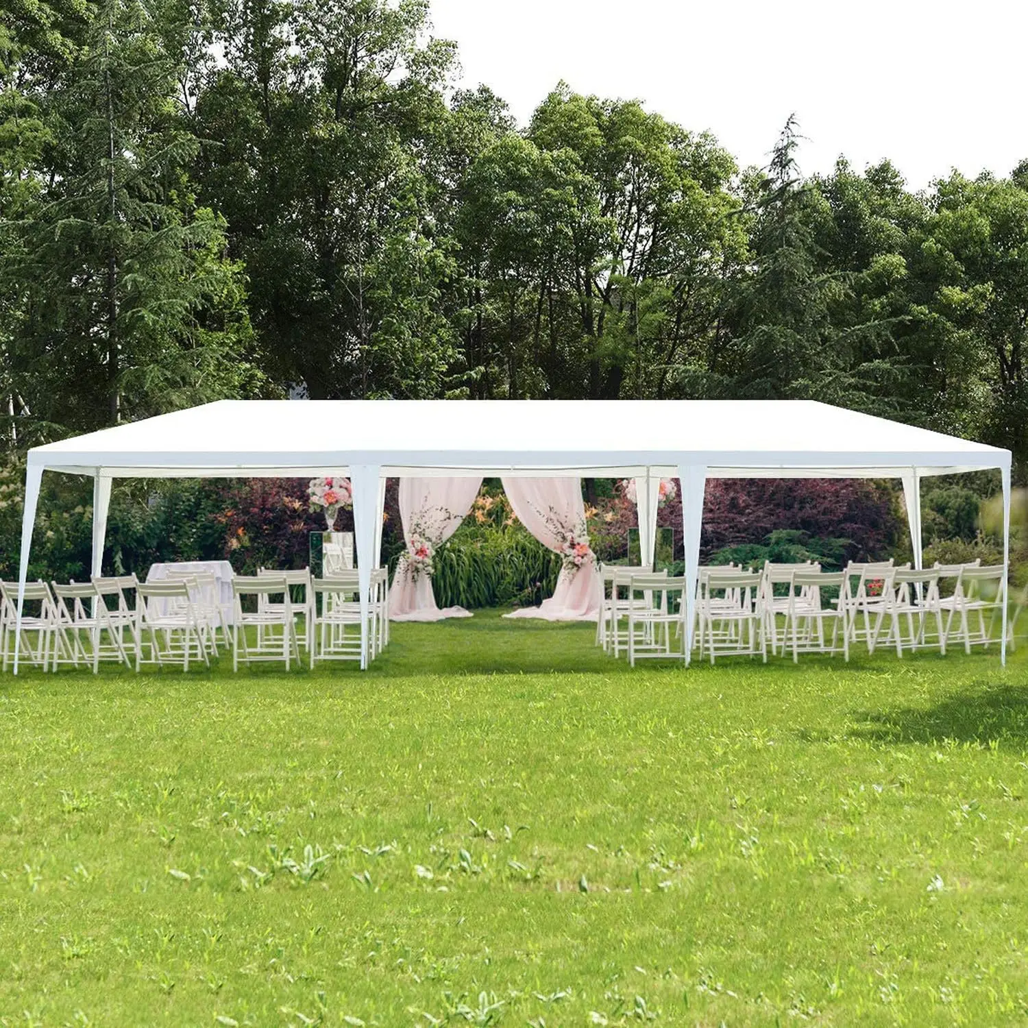 Outdoor Gazebo Canopy Wedding Party Tent Camping Shelter Commercial Instant Shelter Waterproof Tent with Removable, Customized