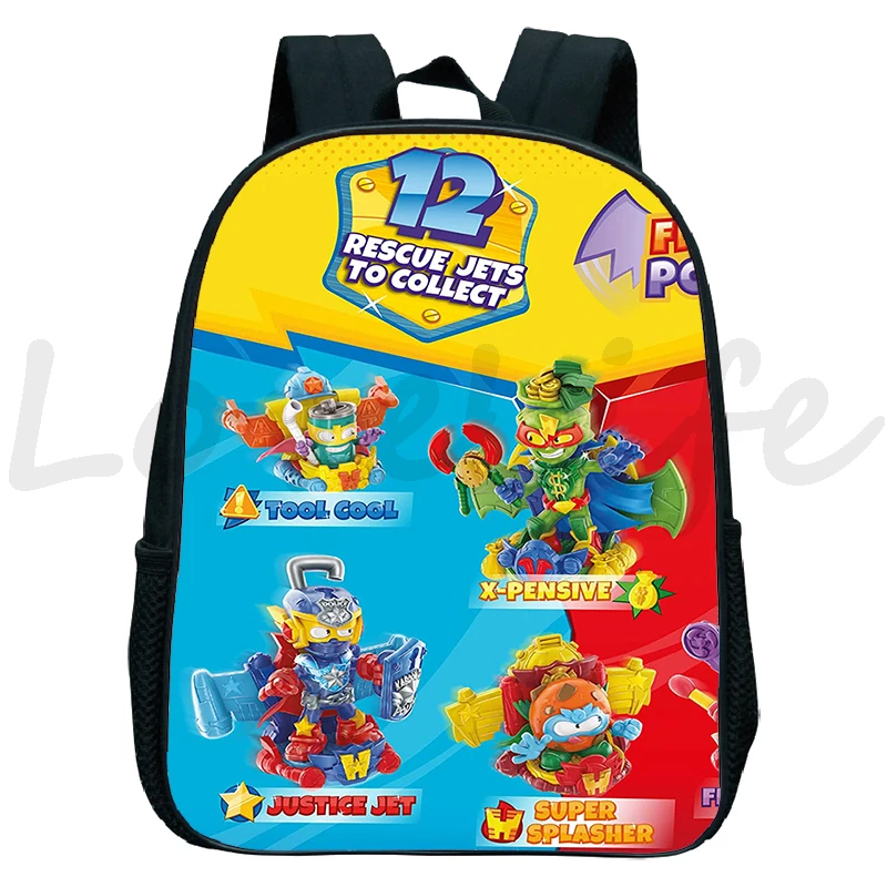 New Superzings Series 10 Kindergarten Backpack for School Boys Girls Cartoon Bookbag Children Mochila Kids Superthings Backpacks