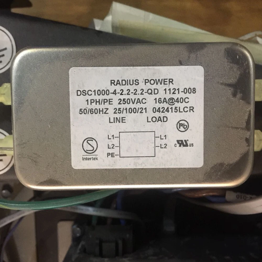 Фильтр для беговой дорожки Life Fitness Precor DSC1000-4-2.2-2.2-QD