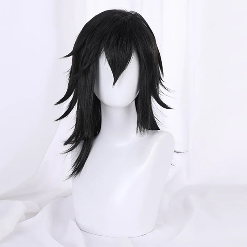 High Quality Anime HELLSING Alucard Black Cosplay Anime Wig And Glasses Orange Sunglasses For Men Women Vampire Hunter + Wig Cap