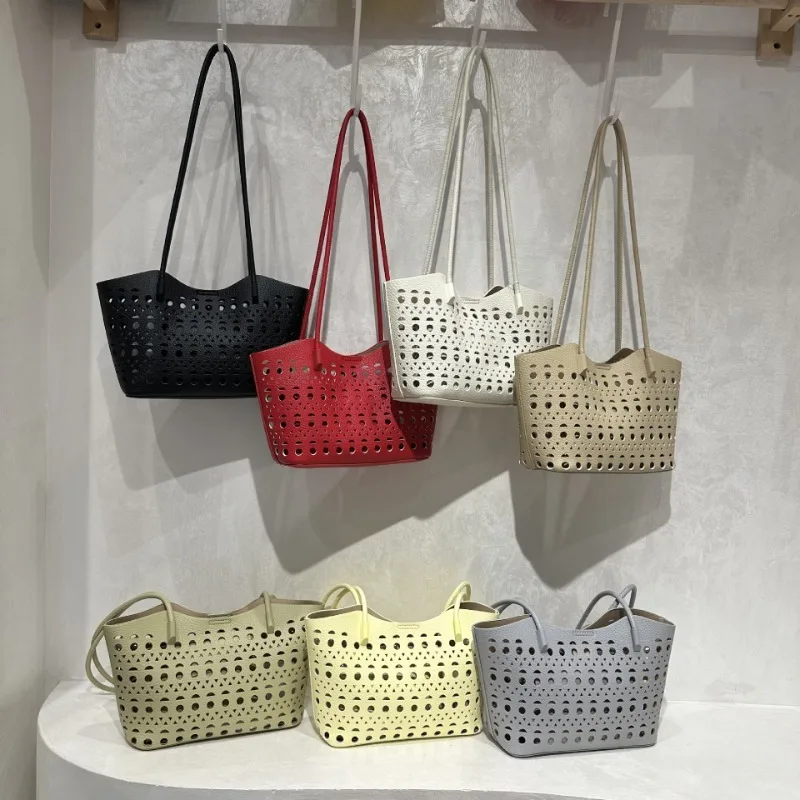 

2025 Women's Fashion Tote Bag - Stylish Spacious Shoulder Bag, Versatile Woven Basket Purse for Work, Shopping & Daily Use