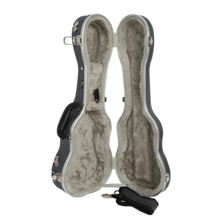Hooqu Ukulele Case ABS Lightweight Can Be Checked 21 Inch 23 Inch 26 Inch Ukelele Pressure Resistant Waterproof Hard Case