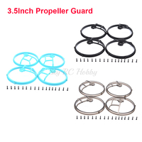 4PCS 3.5 Inch High Toughness PC 3.5inch Propeller Guard Frame Kit For RC FPV Cinewhoop Ducted Drones D90 Propellers