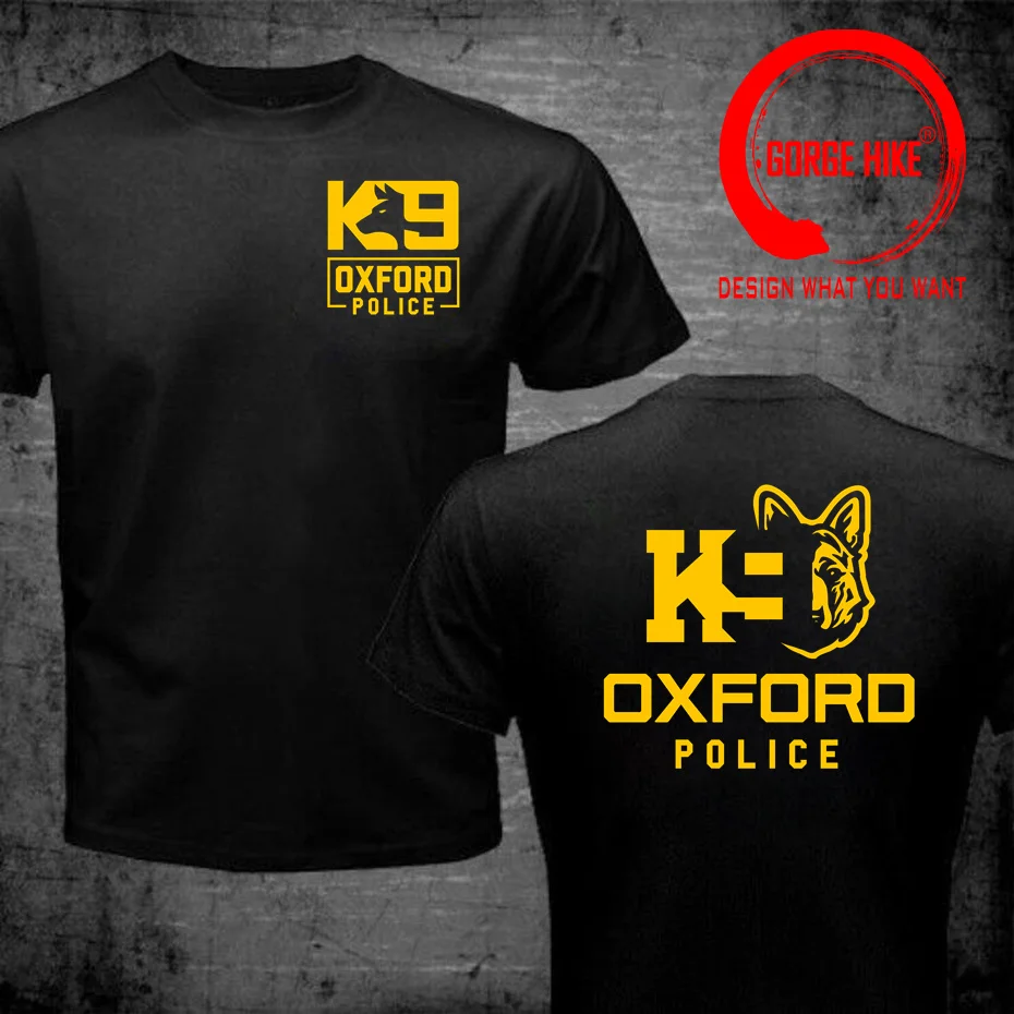 K-9 Trainer K9 Training German Shepherd T Shirt Men Fashion Casual T-Shirt Stylish Clothes Trendy Clothing Men's Tops Tee Shirt