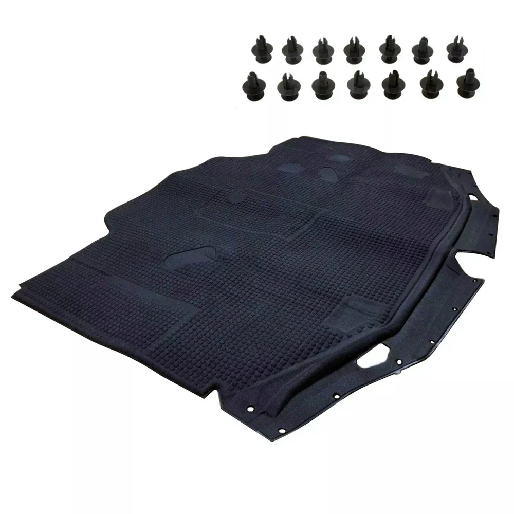 Car Front Hood Engine Sound Insulation Pad Fit For Mercedes Benz 300SL 500SL 600SL R129 SL320 SL500 SL600