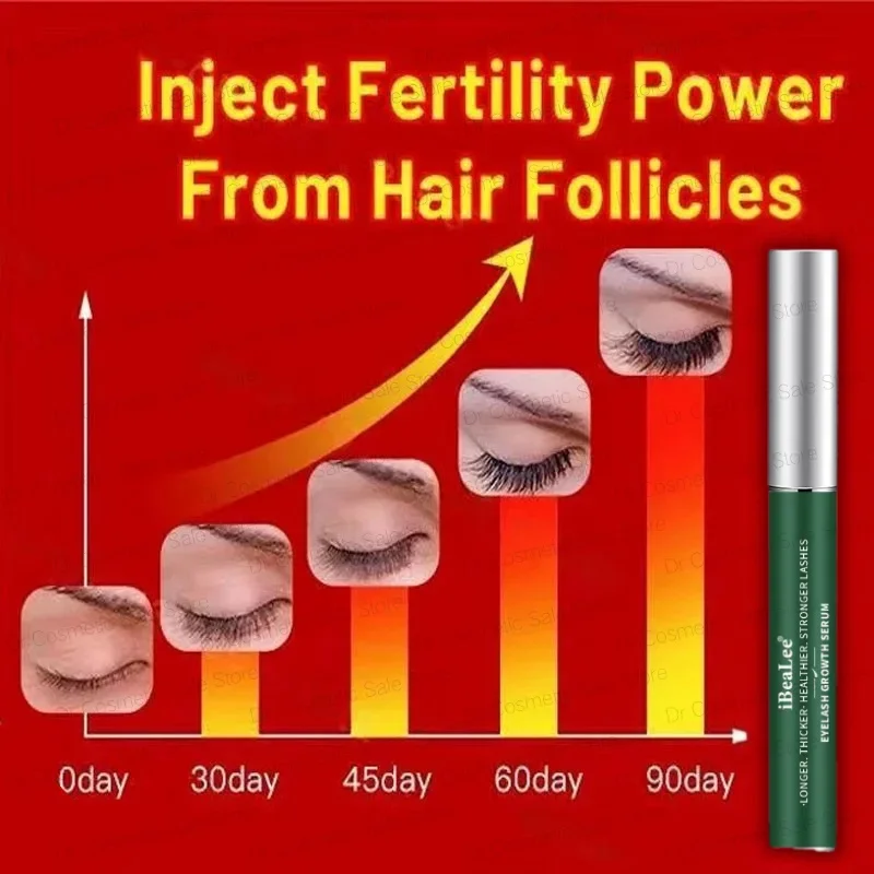 Fast Eyelash Growth Serum 7 วัน Natural Eyelash Enhancer Longer Fuller หนา Curling Lash Treatment Eye Care ผลิตภัณฑ์แต่งหน้า