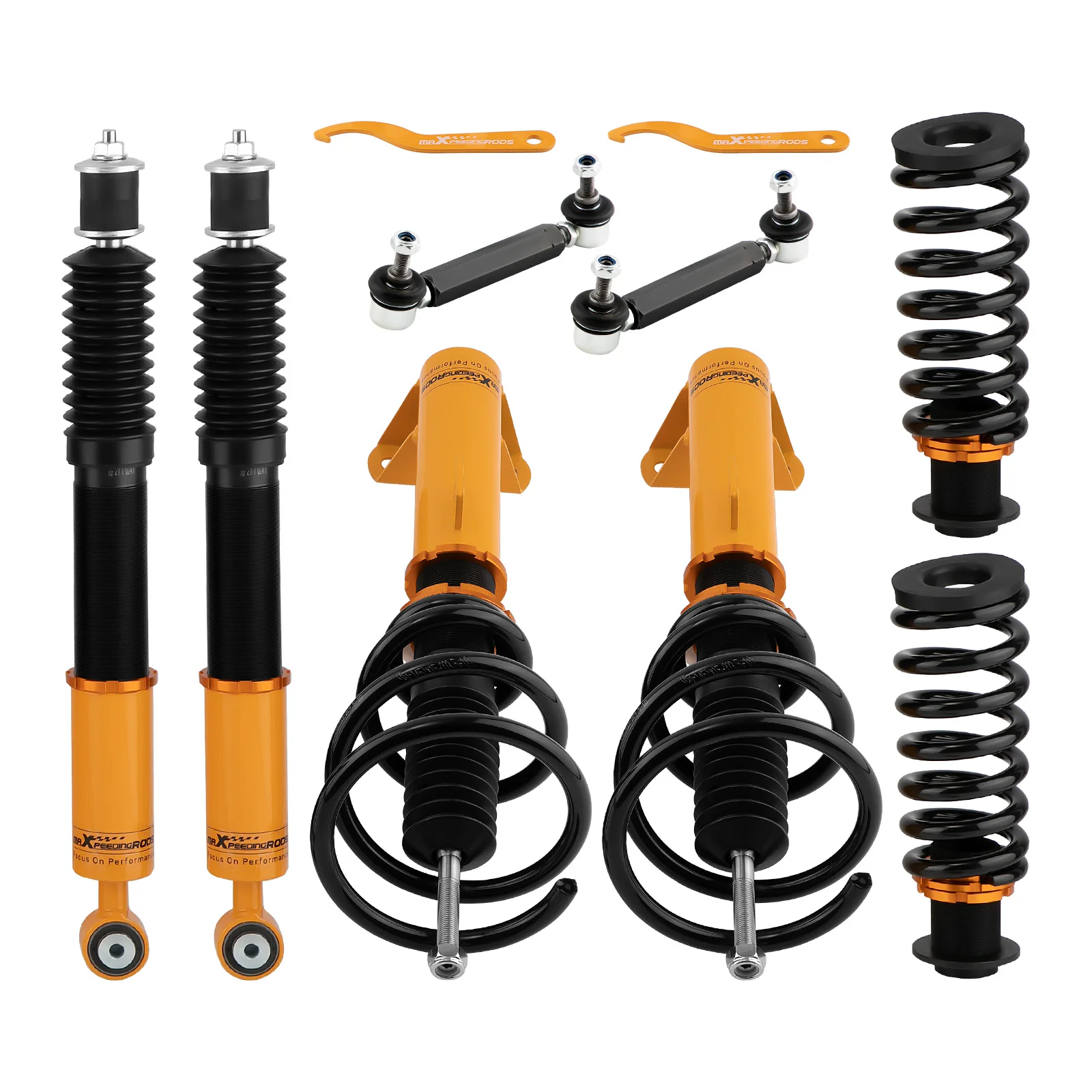 

MaXpeedingrods Coilovers Suspension Kit for Mercedes-Benz C-class W203 2000-2007 CLK C209 W209 2002-2010