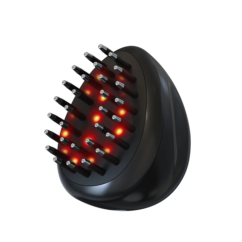 

Abs Handle Comb Power Grow Phototherapy Red Light Therapy Led Scalp Electric Vibration Head Massager Laser Hair Growth Comb