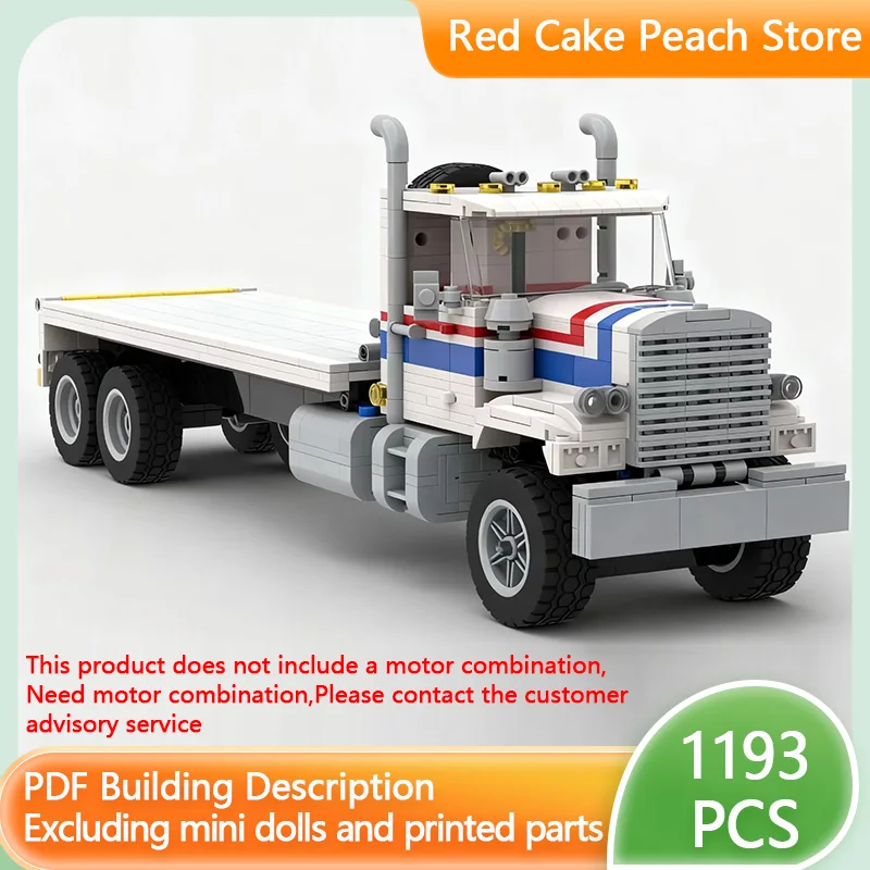 

City Car Model MOC Building Bricks Oilfield Special Operation Truck Modular Technology Children Holiday Gifts Assemble Toys Suit