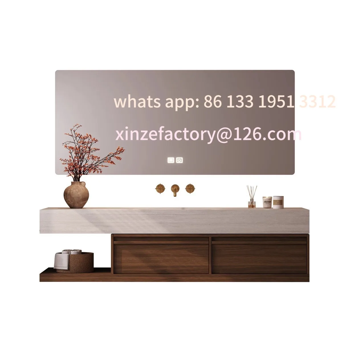 

All-in-one basin bathroom cabinet solid wood hand washstand bathroom washstand source manufacturer