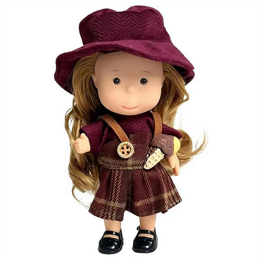 14cm Mia Spanish Sweet Potato Doll Set Cute Girl Toy Cross-Border Doll Collection Sweet Potato Dolls Multi Color Optional Set