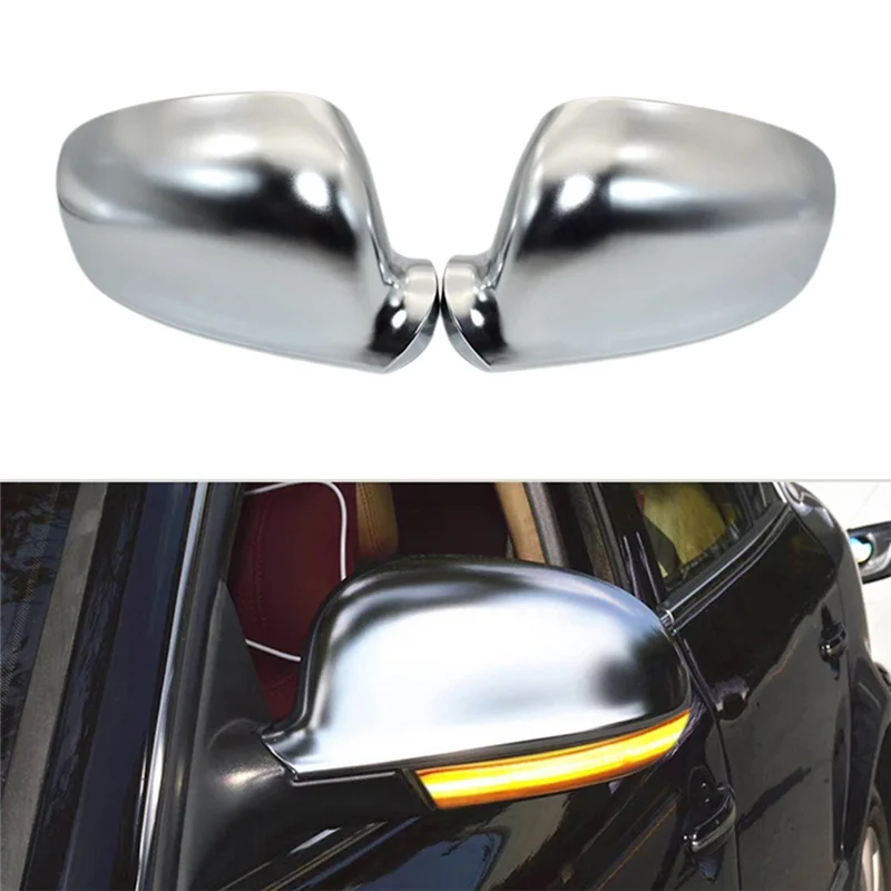

Car Rearview Mirror Shell Side Wing Mirror Cover For VW Golf 5 Jetta MK5 Passat 5.5 6 Sharan 1K0857537 1K0857538