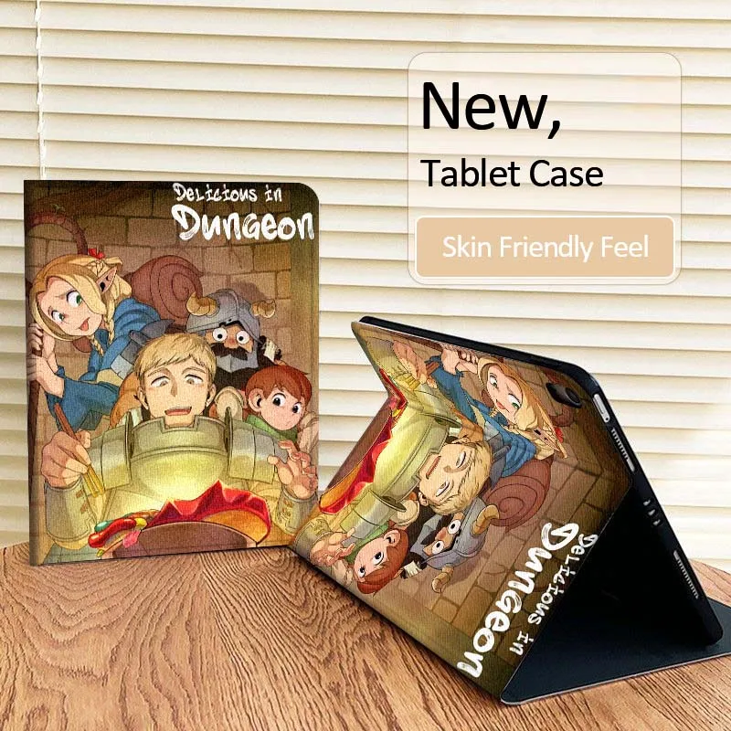 

Delicious in Dungeon For iPad Pro Air Mini 1 2 3 4 5 6 7 7th 8th 9th 10th 11th 10.2 9.7 10.5 10.9 11 12.9 Tablet Case