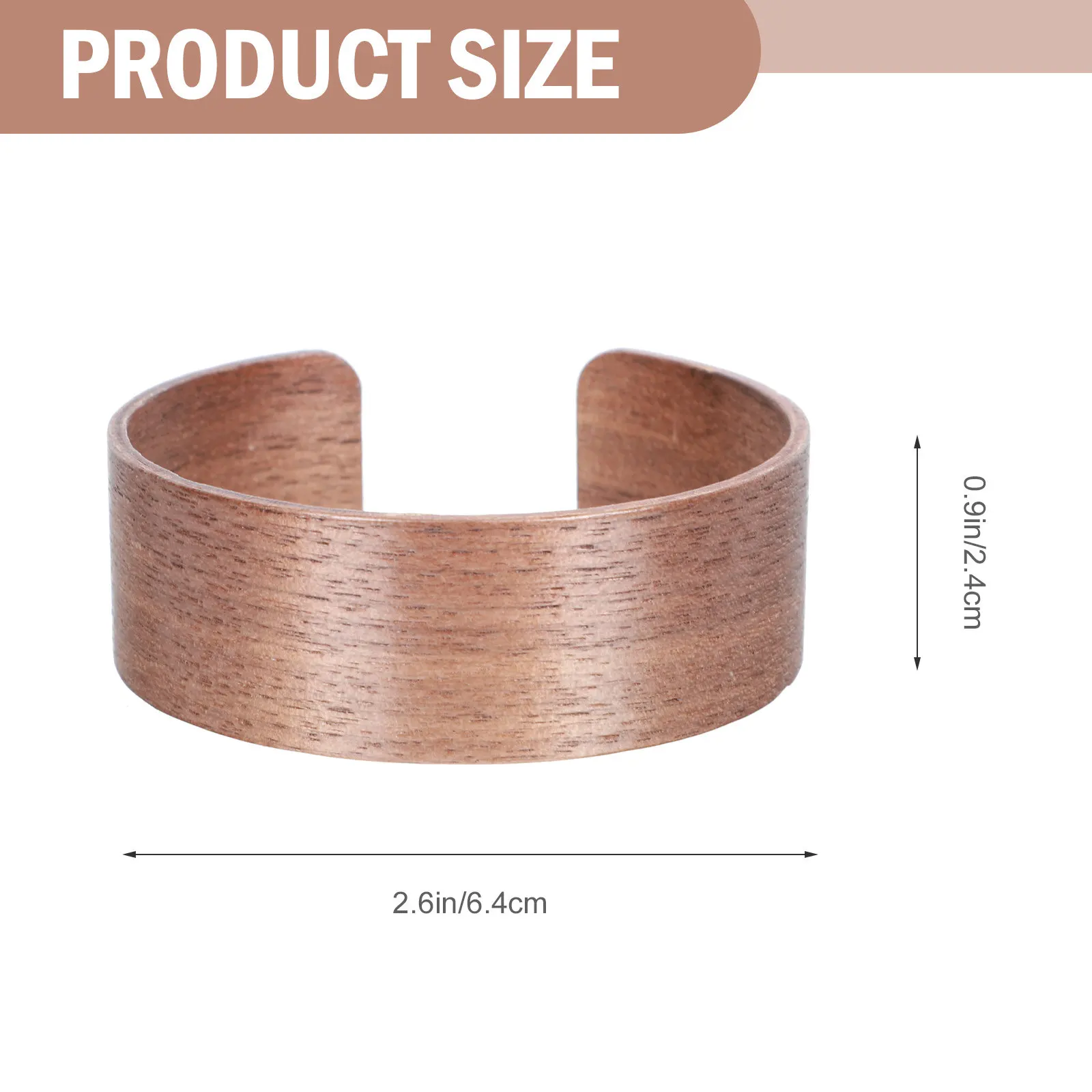 2Pcs Wood Cup Sleeves Insulated Bottle Protector Reusable Heat-insulation Cover for Drinks Lightweight Easy to Carry Store