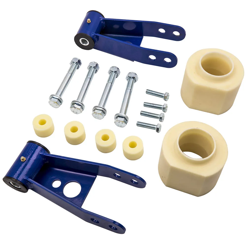 

MaXpeedingrods Leveling Lift Kit Front 3'' Rear 2'' Shackles for Jeep Cherokee XJ 4WD 1984-2001 NEW