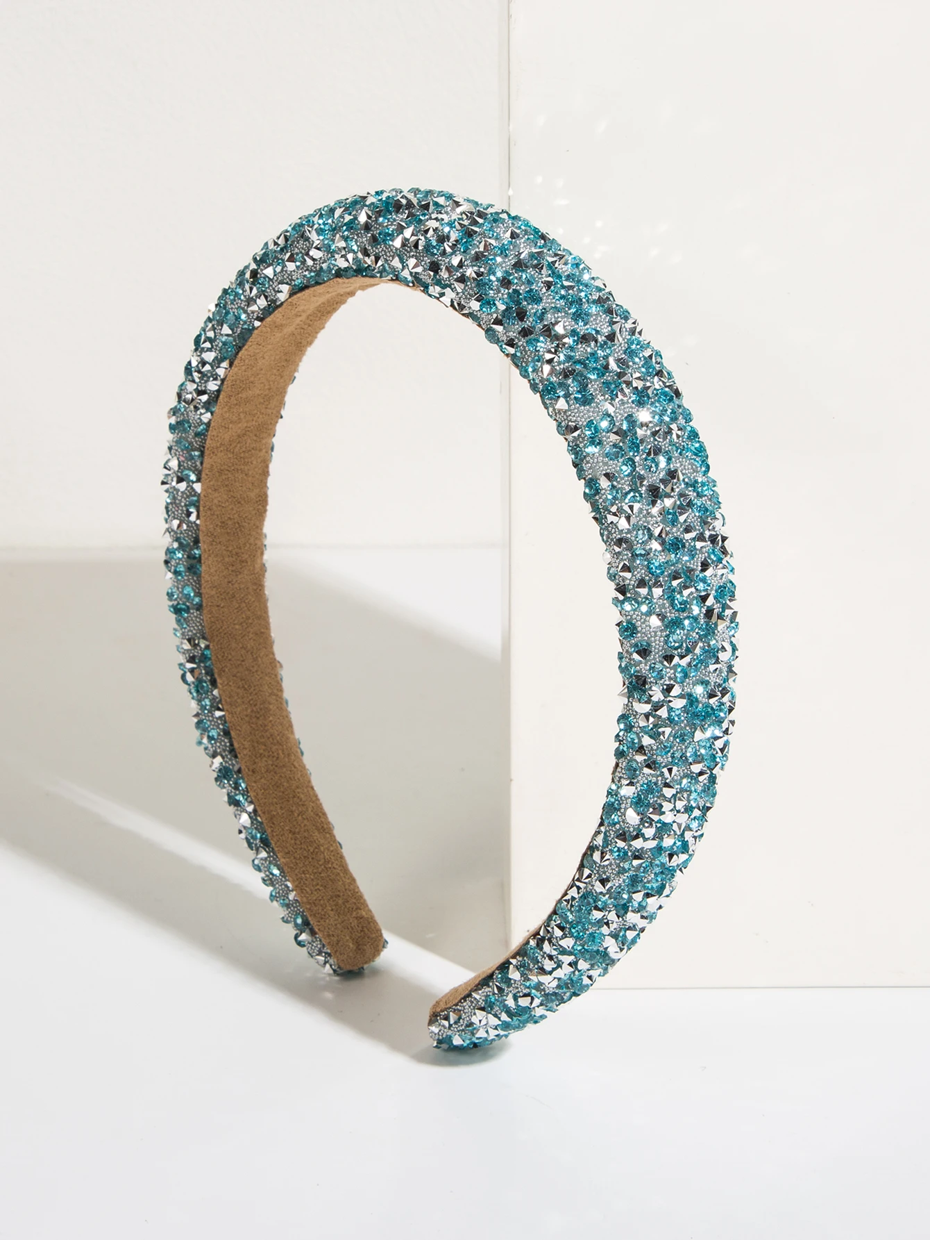 Temperament Full Diamond Sponge Headband Temperament Fashionable Candy Color Headband Small Fresh High Headband Hair Accessories
