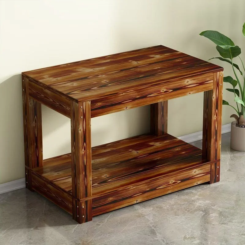 Solid wood fish tank shelf Simple fish tank base Grass Aquarium shelf Bottom cabinet Solid wood fish tank table