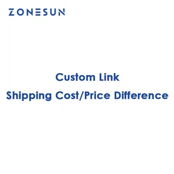 Custom Link for Shipping Cost Price Difference