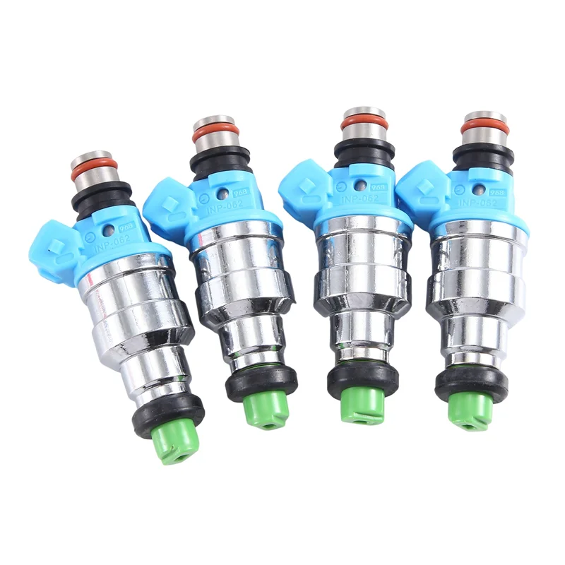 A65P-4Pcs Fuel Injector For Mitsubishi Mirage Plymouth Colt Vista 1.5L INP-062 MD175075