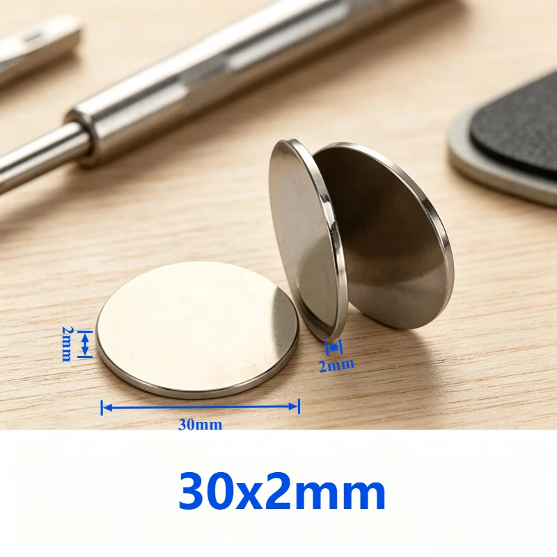 30x2mm N35 Round Neodymium Disc Magnet 30*2 mm Powerful Permanent Rare Earth Magnetic Magnet for DIY Home Crafts