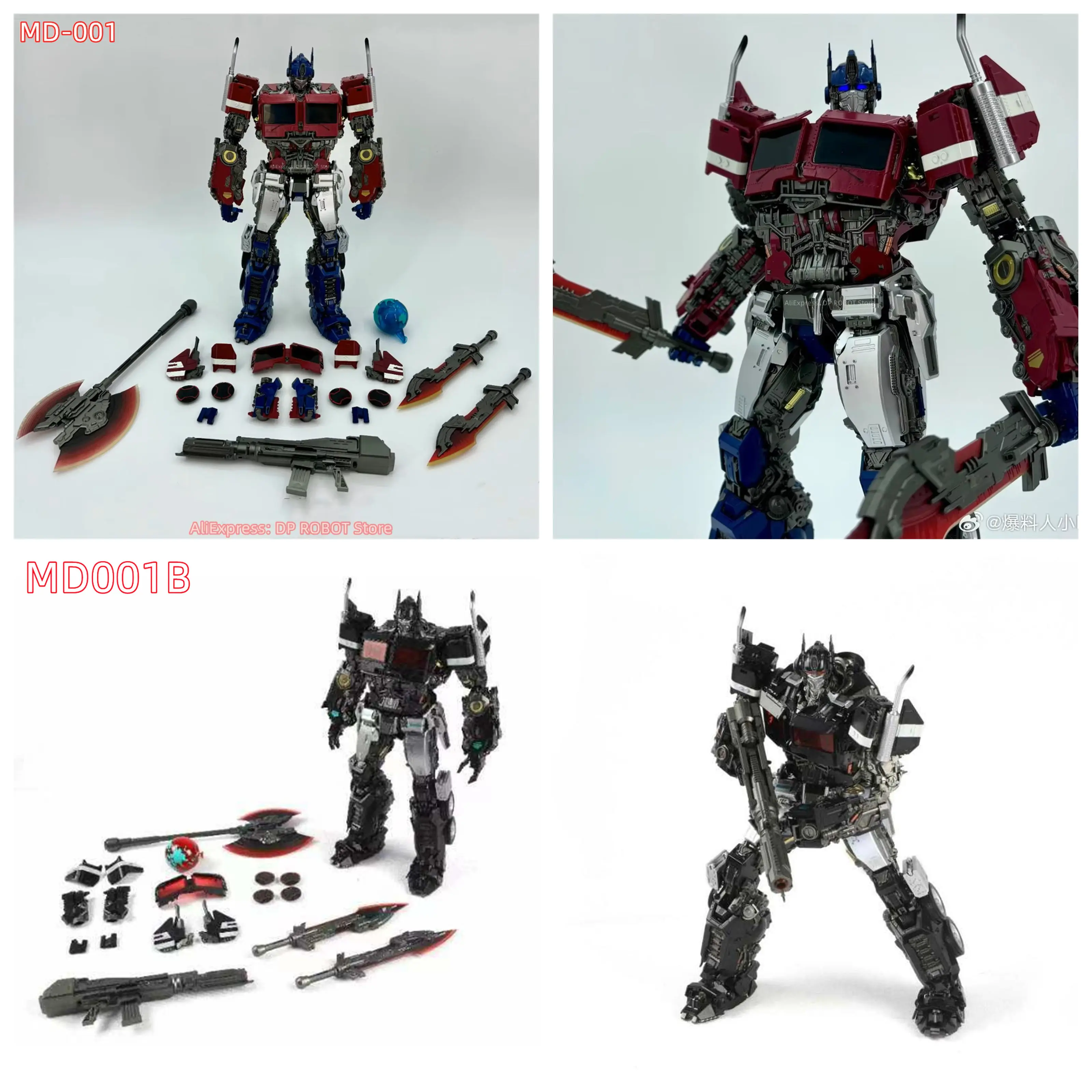 Transformación MD-001: La Figura de Acción que Revoluciona tu Colección